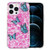 For iPhone 12 Pro Max IMD Shell Pattern TPU Phone Case(Colorful Butterfly)