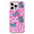 For iPhone 12 Pro Max IMD Shell Pattern TPU Phone Case(Colorful Butterfly)