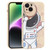 For iPhone 14 Spaceman Binoculars Phone Case(Beige)