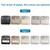 For Mercedes-Benz CLS W218 Car Rear Air Conditioner Air Outlet Panel 21883004548R99, Style:High Version(Mercerized Beige)