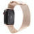 For Apple Watch 2 38mm Milanese Metal Magnetic Watch Band(Retro Gold)
