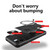 For Xiaomi Redmi A1 4G CD Texture Sliding Camshield Magnetic Holder Phone Case(Black)