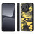 For Xiaomi 13 Pro Camouflage Leather Back Cover Phone Case(Yellow)