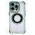 For iPhone 13 Pro Max 6D Electroplating Armor Magsafe Phone Case(Green)