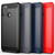 For Realme C17 Brushed Texture Carbon Fiber TPU Phone Case(Red) For Realme C17 Brushed Texture Carbon Fiber TPU Phone Case(Red)