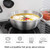 32cm 304 Stainless Steel Basin Home Multifunctional Soup Bow