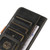 For iPhone 15 Pro Stitching Thread Calf Texture Leather Phone Case(Black)