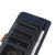 For iPhone 15 Stitching Thread Calf Texture Leather Phone Case(Blue)