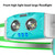 USB Rechargeable Running Light Strap Chest Light(Blue)