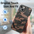 For iPhone 6 / 6s Camouflage Leather Back Cover Phone Case(Brown)