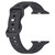 For Apple Watch SE 2022 44mm Reverse Buckle Dot Texture Silicone Watch Band(Dark Gray)