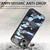 For iPhone 12 Pro Camouflage Leather Back Cover Phone Case(Yellow)