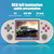 ANBERNIC RG353PS  3.5-Inch IPS Screen Handheld Game Console 2.4G/5G Wifi Linux System Game Player 16GB+64GB 10K Games(Transparent Purple)