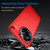 For Realme 11 5G Brushed Texture Carbon Fiber TPU Phone Case(Red)
