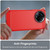 For Realme 11 5G Brushed Texture Carbon Fiber TPU Phone Case(Red)