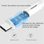 Yesido CA42 2.4A USB to USB-C / Type-C Charging Cable, Length: 1m(White)