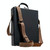 Writer Messenger Wooden Box Walnut Briefcase(Black)