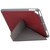 Mutural King Kong Series Deformation Holder Leather Tablet Case For iPad 9.7 2018 / 2017(Red)