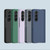 For Samsung Galaxy Z Fold5 Integrated Shockproof Phone Case with Pen Slot(Purple)