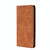 For Motorola G Pure Skin Feel Magnetic Horizontal Flip Leather Phone Case(Light Brown)