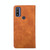 For Motorola G Pure Skin Feel Magnetic Horizontal Flip Leather Phone Case(Light Brown)
