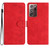 For Samsung Galaxy Note20 Ultra Seven Butterflies Embossed Leather Phone Case(Red)