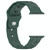 Football Texture Silicone Watch Band For Apple Watch SE 2022 40mm(Pine Green)
