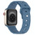 Football Texture Silicone Watch Band For Apple Watch 4 40mm(Blue)