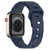 Football Texture Silicone Watch Band For Apple Watch SE 2022 44mm(Midnight Blue) Football Texture Silicone Watch Band For Apple Watch SE 2022 44mm(Midnight Blue)