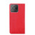 For OPPO Realme Narzo 50A Skin Feel Magnetic Horizontal Flip Leather Phone Case(Red)