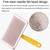 BG-W1347 Pet Hair Removal Massage Comb Dog Cleaning Tools, Random Color Delivery, Specification: S