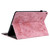 For Amazon Kindle Fire HD10 2019 / 2017 Butterfly Rose Embossed Leather Smart Tablet Case(Pink)