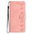 For Sony Xperia 5 Seven Butterflies Embossed Leather Phone Case(Pink)
