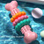 BG5056 TPR Pet Chewing Toys Bone Shape Dog Teething Stick(Avocado Green)