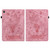 For Lenovo Tab M10 Plus 10.6 3rd Gen Butterfly Rose Embossed Leather Tablet Case(Pink)