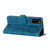 For Samsung Galaxy A41 Flower Embossing Pattern Leather Phone Case(Blue)