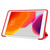 For iPad mini 5 / 4 / 3 / 2 / 1 3-folding TPU Horizontal Flip Leather Tablet Case with Holder(Red)