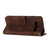 For Samsung Galaxy S10+ Line Pattern Skin Feel Leather Phone Case(Coffee)