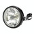 Motorcycle 7 Inch LED Headlamp Angel Ring Steering Function With Bracket(Shock Absorber Diameter 28-36mm)