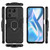 For OnePlus Ace Racing Magnetic Ring Holder PC + TPU Phone Case(Black)