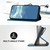 For Samsung Galaxy A72 4G/5G Line Pattern Skin Feel Leather Phone Case(Royal Blue)