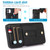 For Samsung Galaxy A13 5G / 4G Wristband Kickstand Wallet Leather Phone Case(Black)