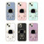 For iPhone 13 Pro Max Plating Astronaut Holder Phone Case (Lavender Purple)
