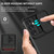 For Samsung Galaxy A34 5G Stereoscopic Holder Sliding Camshield Phone Case(Black)