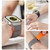 For Apple Watch 4 44mm Loop Magnetic Silicone Watch Band(Black Wine Red)