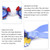 Cartoon Children Swimming Goggles Baby Waterproof Anti-fog High-definition Swimming Goggles(Orange Bee)