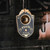 Halloween One-eyed Doorbell Glowing Horror Sound Decoration Pendant Black