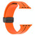 Two Color Folding Buckle Silicone Watch Band For Apple Watch 4 44mm(Orange+Black) Two Color Folding Buckle Silicone Watch Band For Apple Watch 4 44mm(Orange+Black)