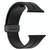 Two Color Folding Buckle Silicone Watch Band For Apple Watch 8 45mm(Black+Blue)