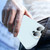 For iPhone 13 Pro Max Lens Glass Film Liquid State Phone Case (Purple)